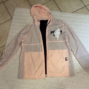 Nike Air Jordan Jumpman Wings Classics Jacket Coral White Men Medium